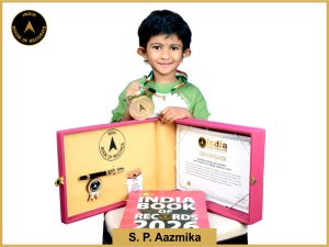 Image of S. P Aazmika, Maximum musical instruments and countries of origin named by a kid.