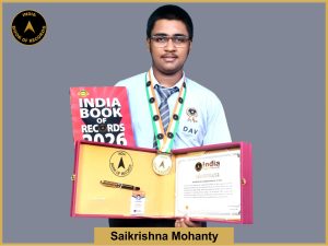 Image of Saikrishna Mohanty, Maximum Odia songs sung by a teen.