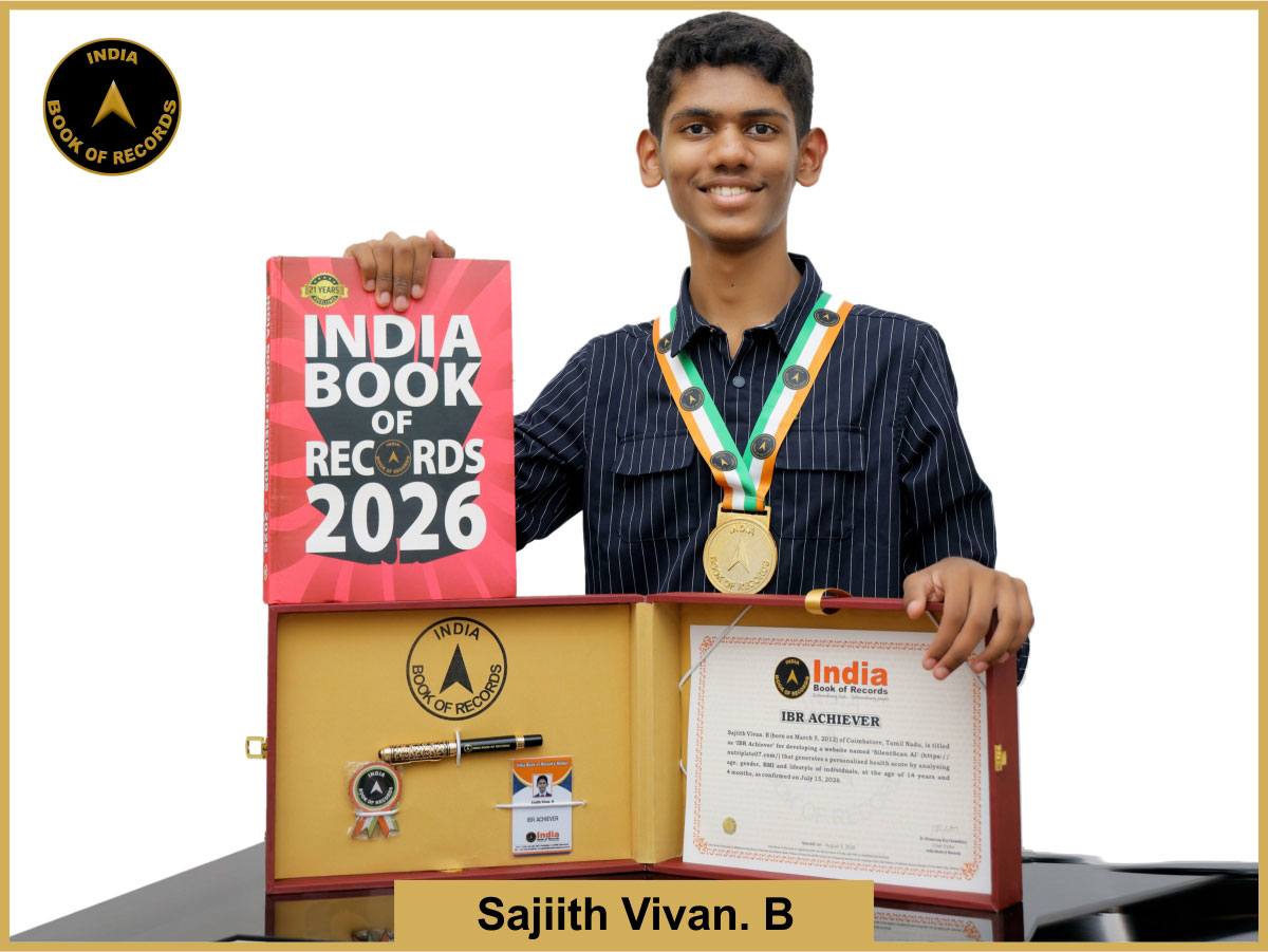 Sajiith Vivan. B – IBR Achiever