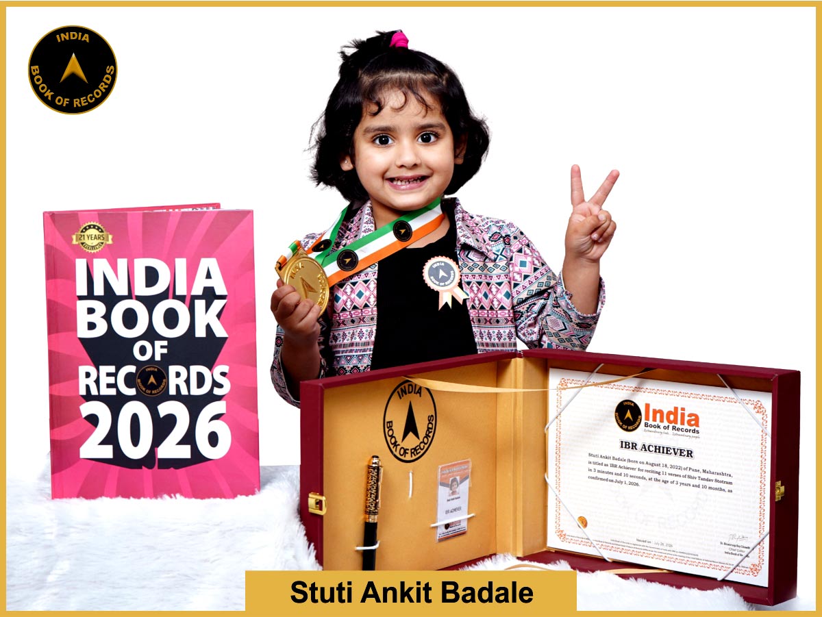 Stuti Ankit Badale – IBR Achiever
