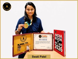 Image of Swati Patel with IBR Achiever Certificate.