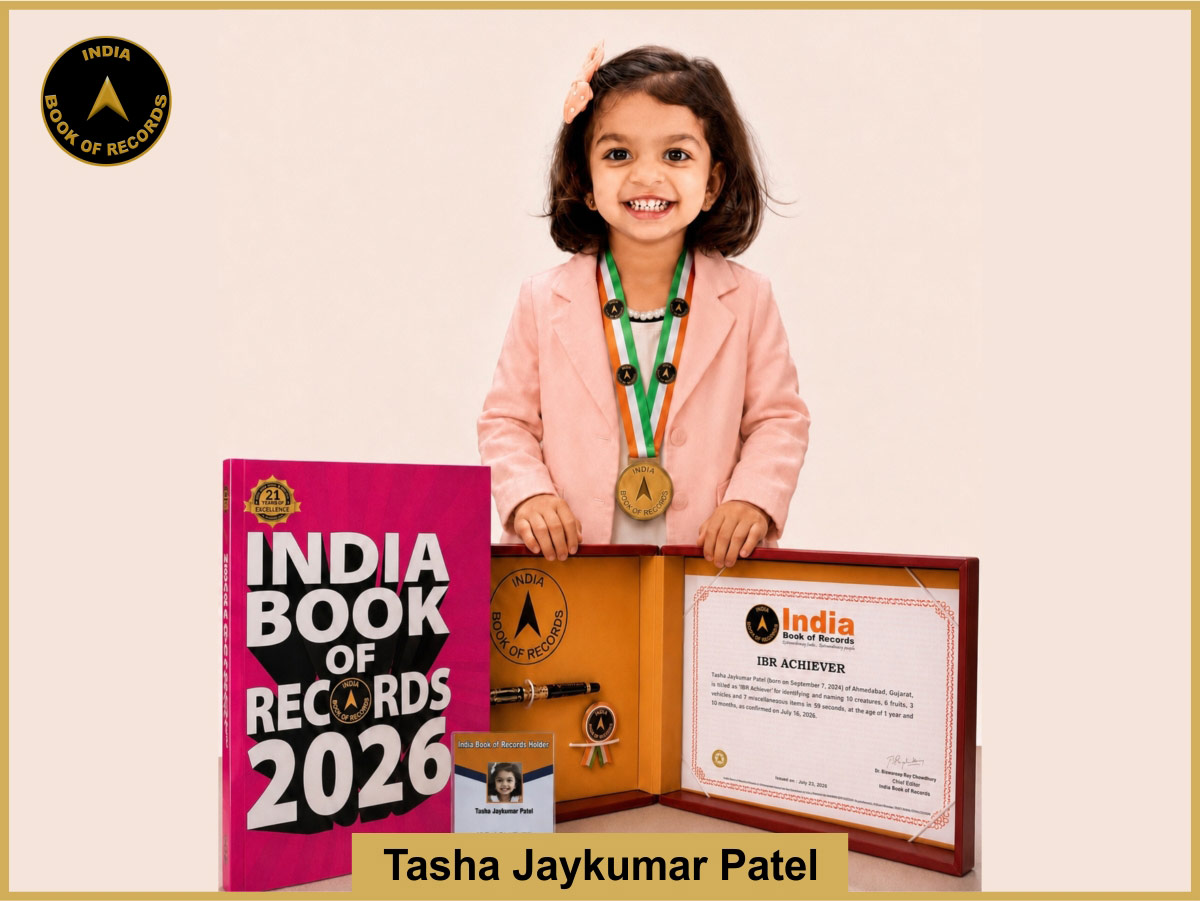 Tasha Jaykumar Patel – IBR Achiever