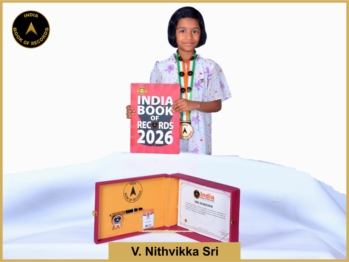 V. Nithvikka Sri – IBR Achiever