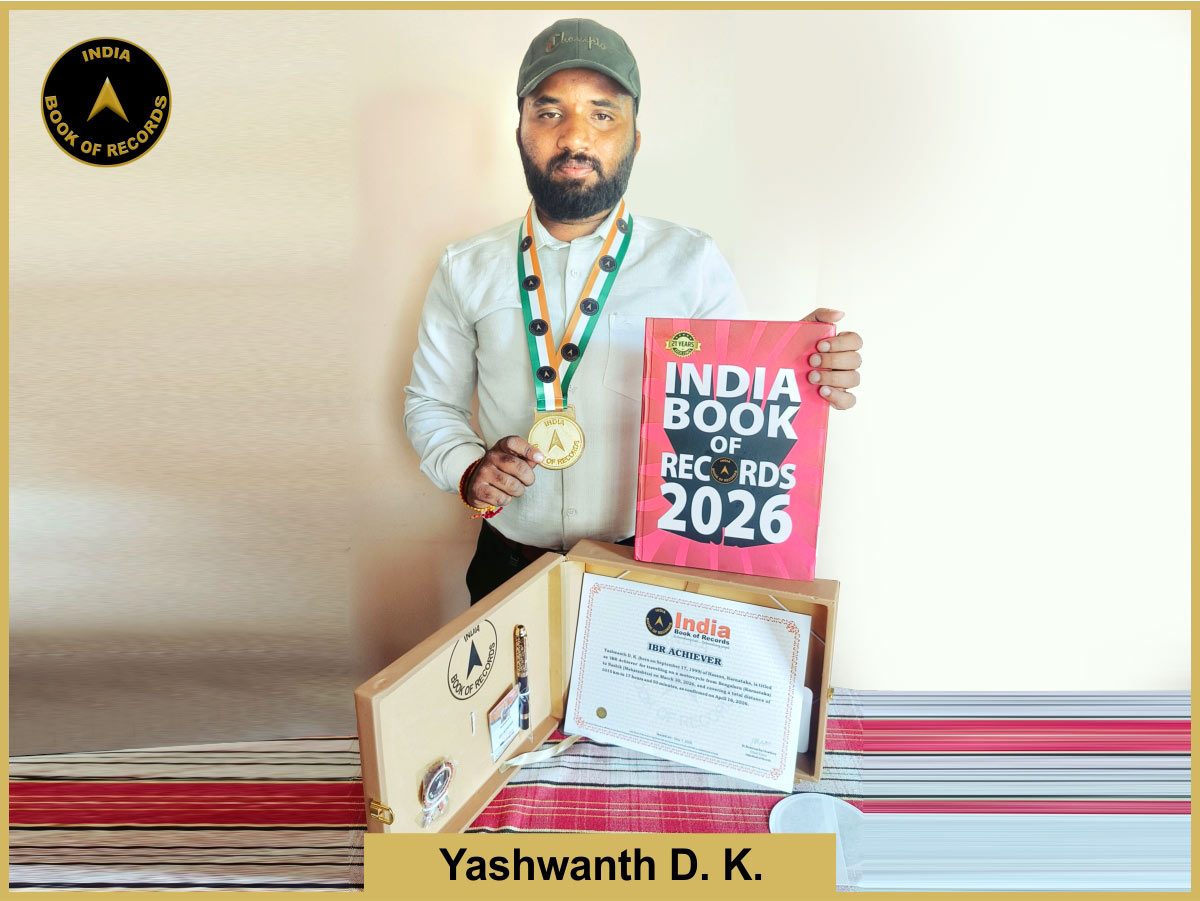 Yashwanth D. K. – IBR Achiever