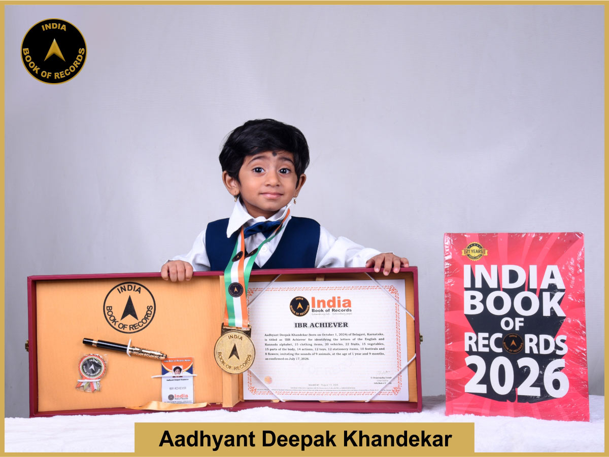 Aadhyant Deepak Khandekar – IBR Achiever