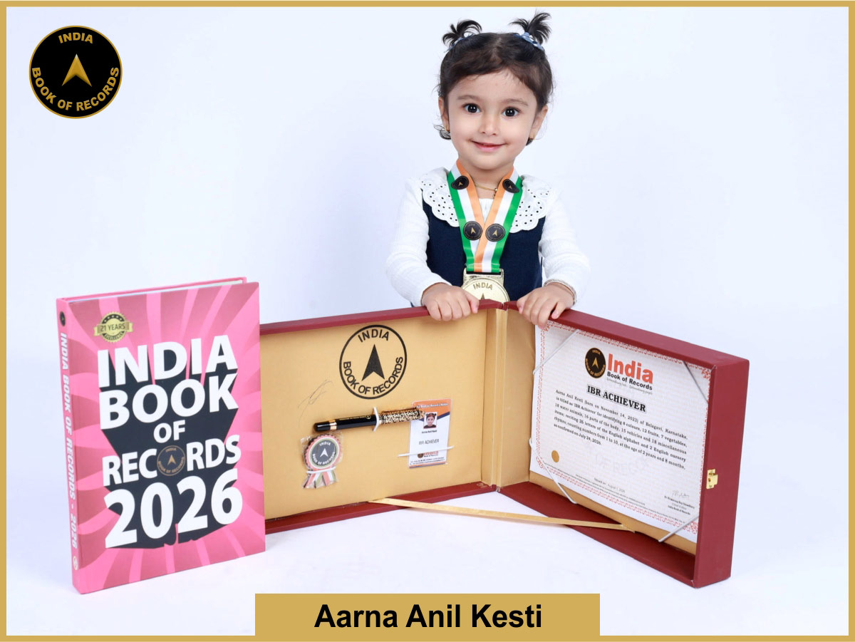 Aarna Anil Kesti – IBR Achiever