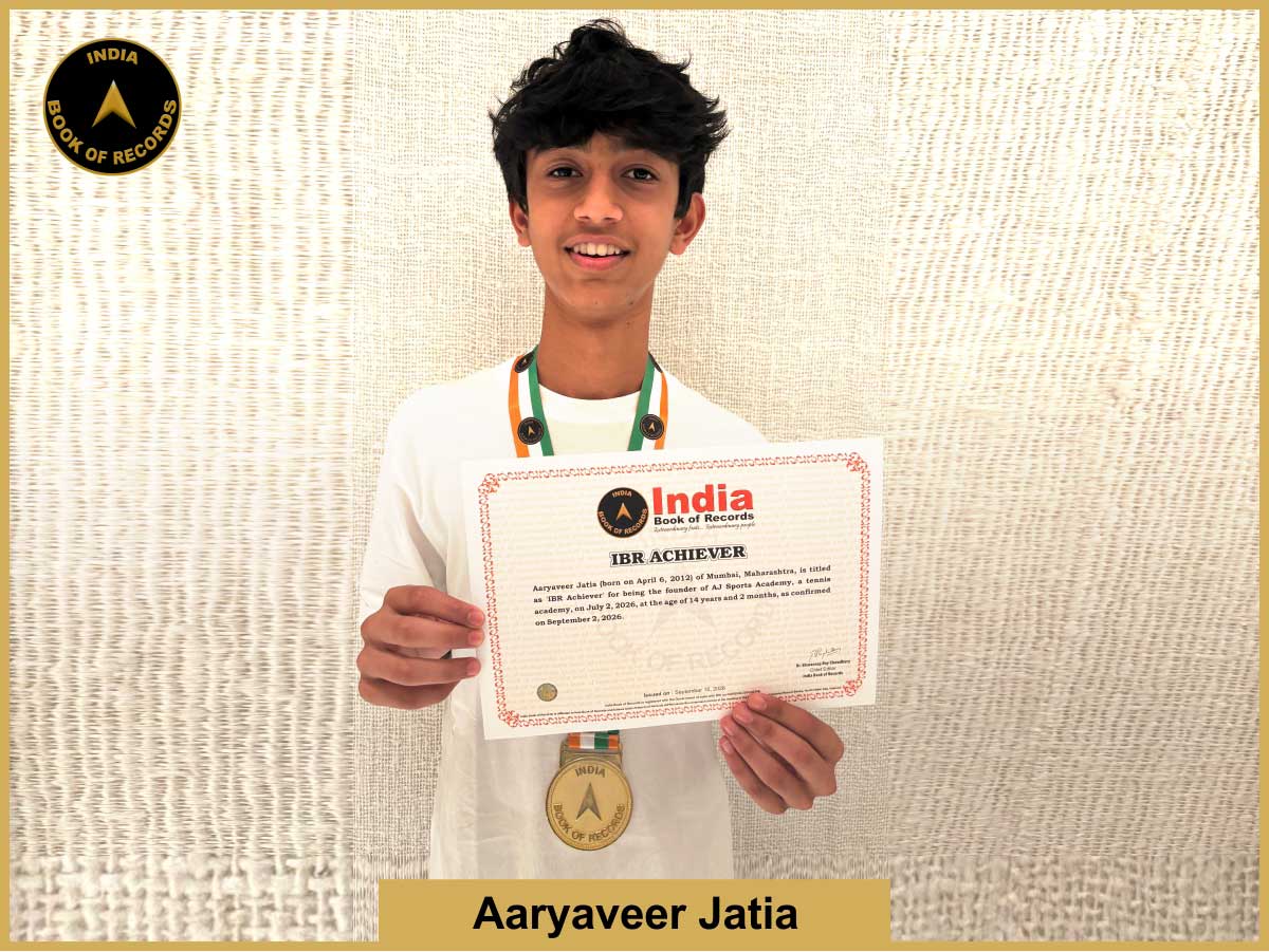 Aaryaveer Jatia – IBR Achiever