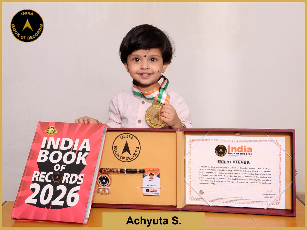 Achyuta S. – IBR Achiever