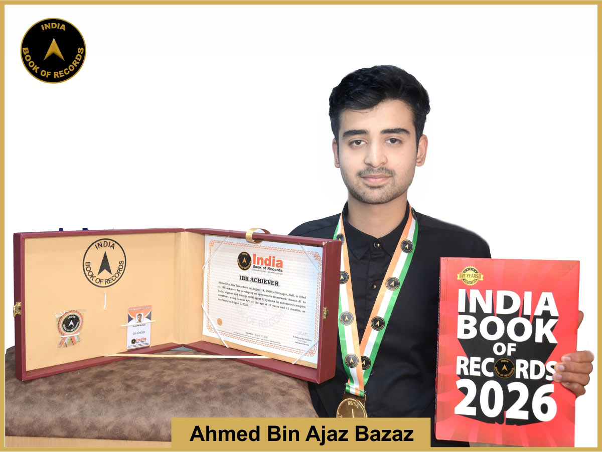 Ahmed Bin Ajaz Bazaz – IBR Achiever