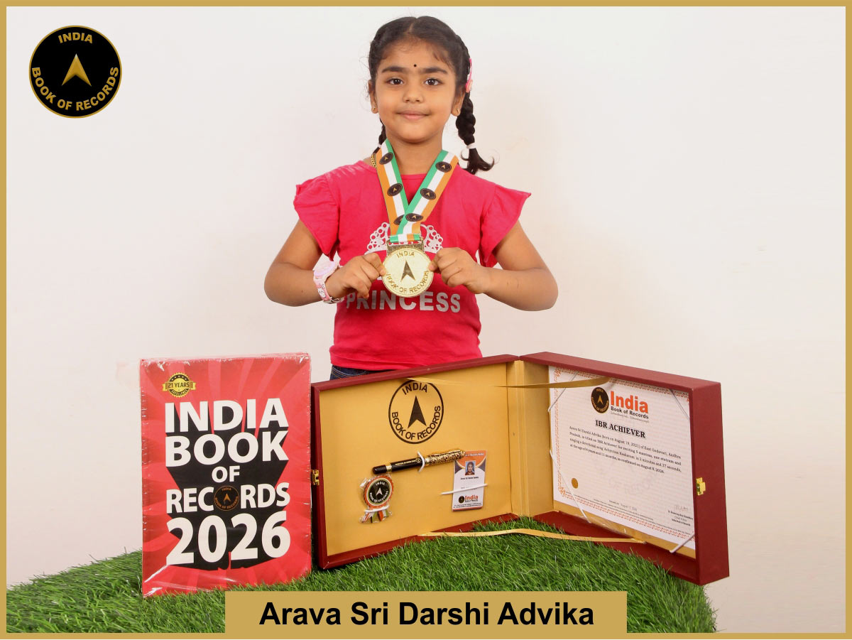 Arava Sri Darshi Advika – IBR Achiever
