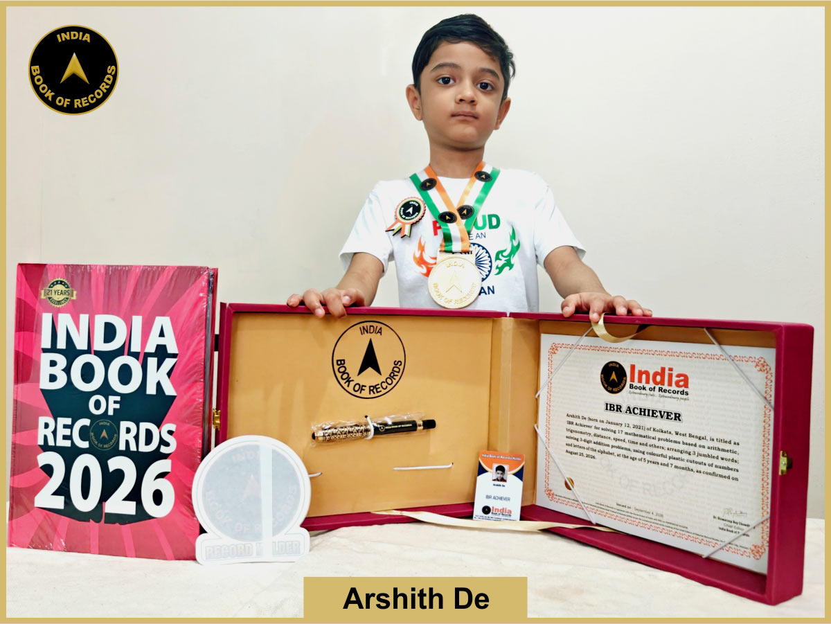 Arshith De – IBR Achiever