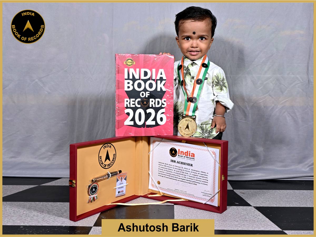 Ashutosh Barik – IBR Achiever