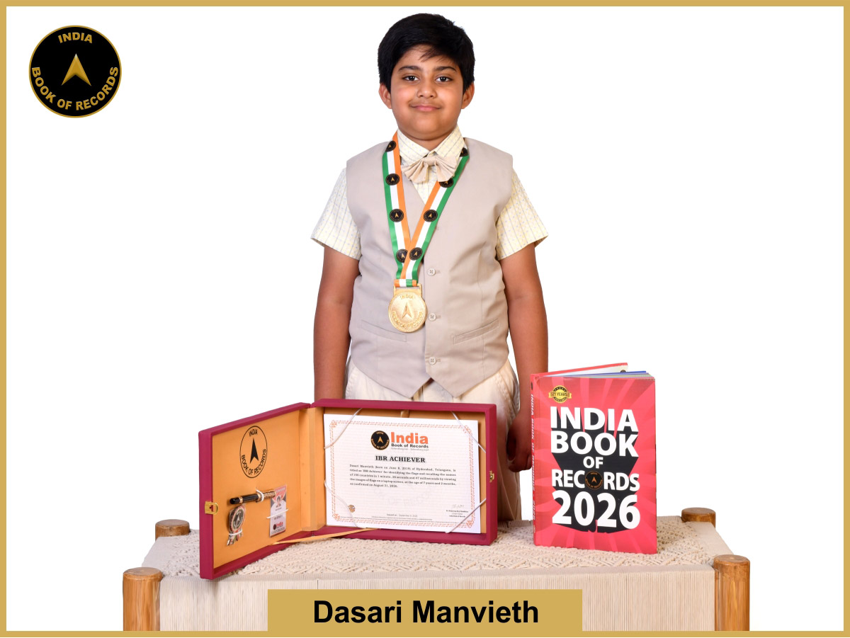 Dasari Manvieth – IBR Achiever