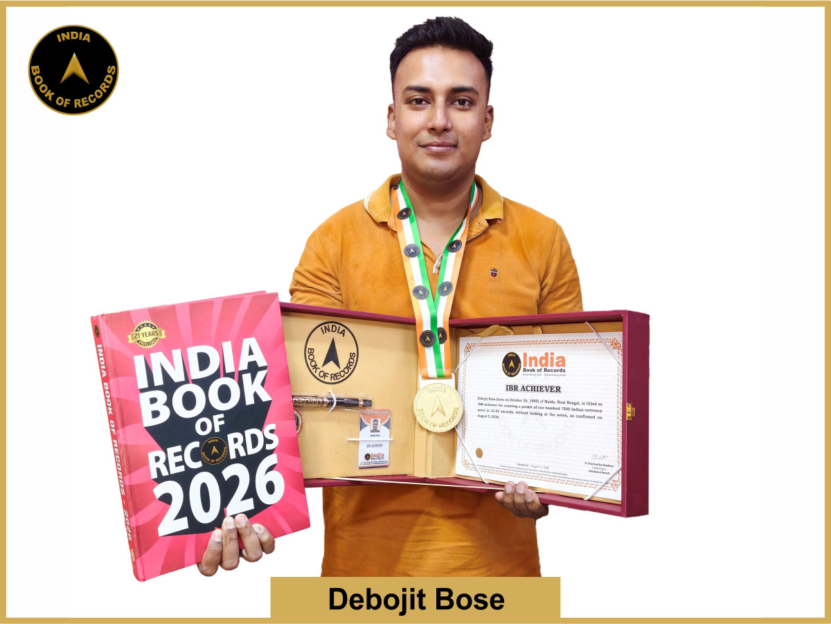 Debojit Bose – IBR Achiever