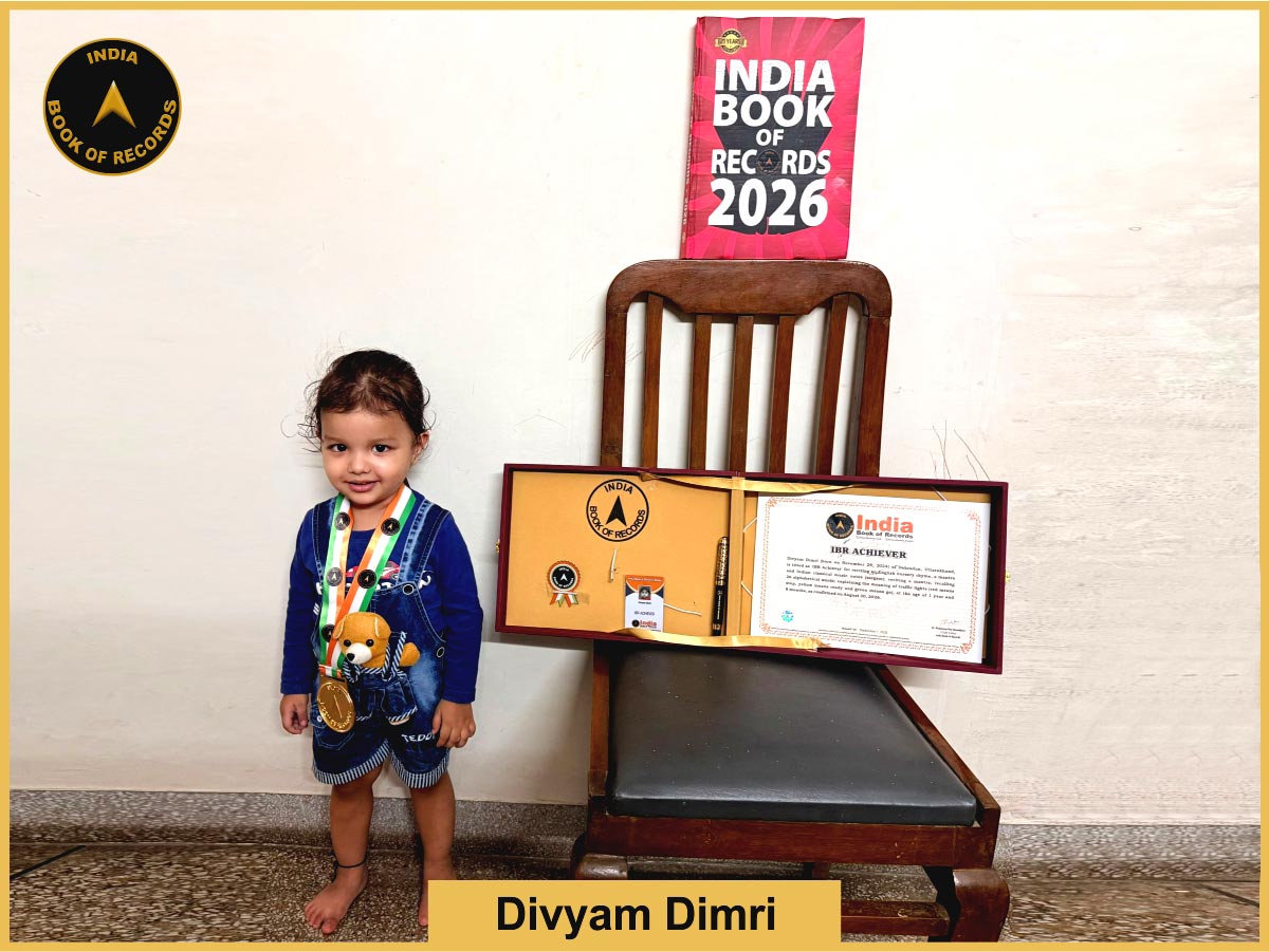 Divyam Dimri – IBR Achiever