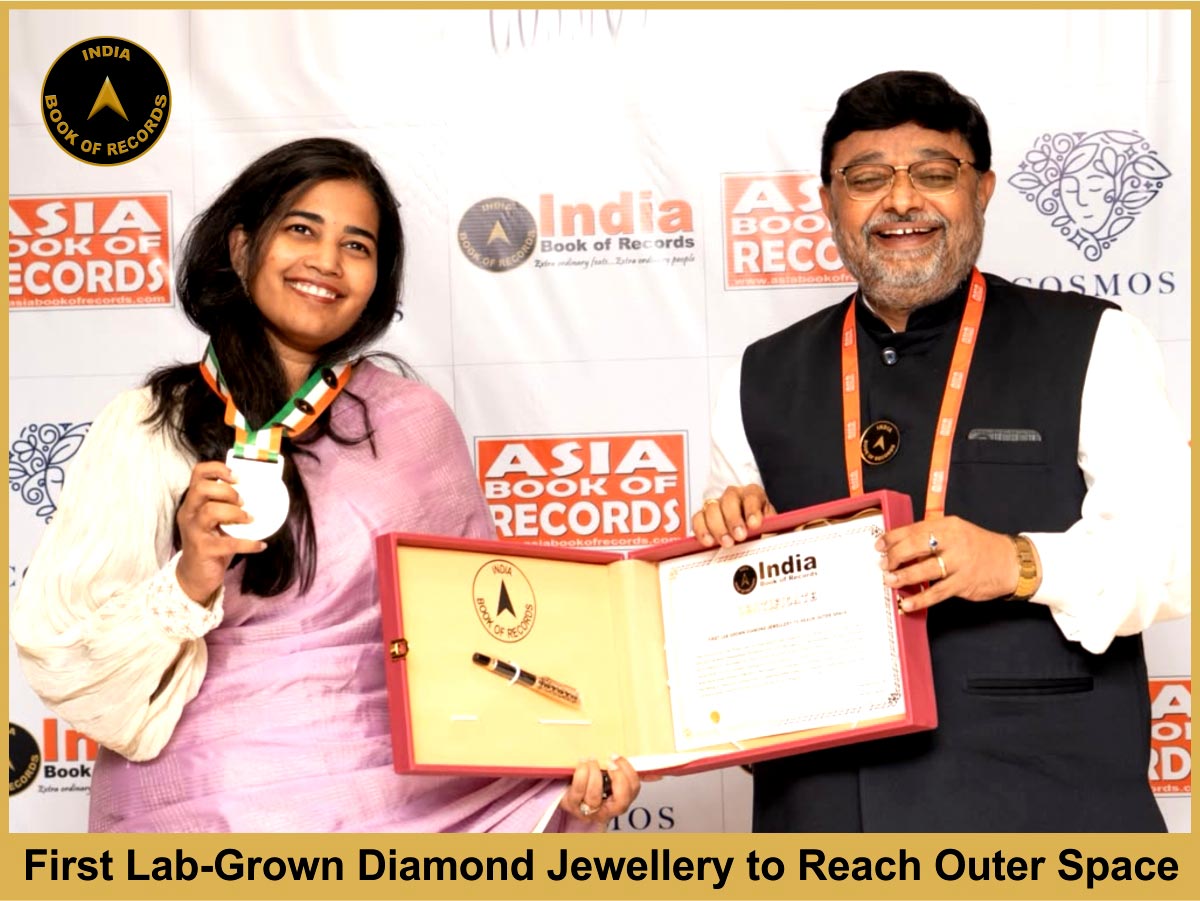 First Lab Grown Diamond Jewellery to Reach Outer Space