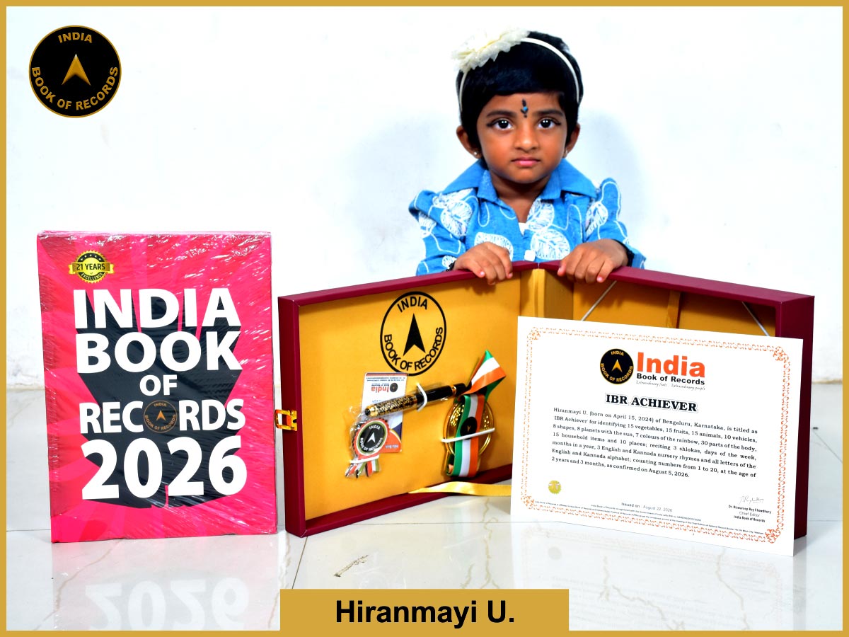 Hiranmayi U. – IBR Achiever