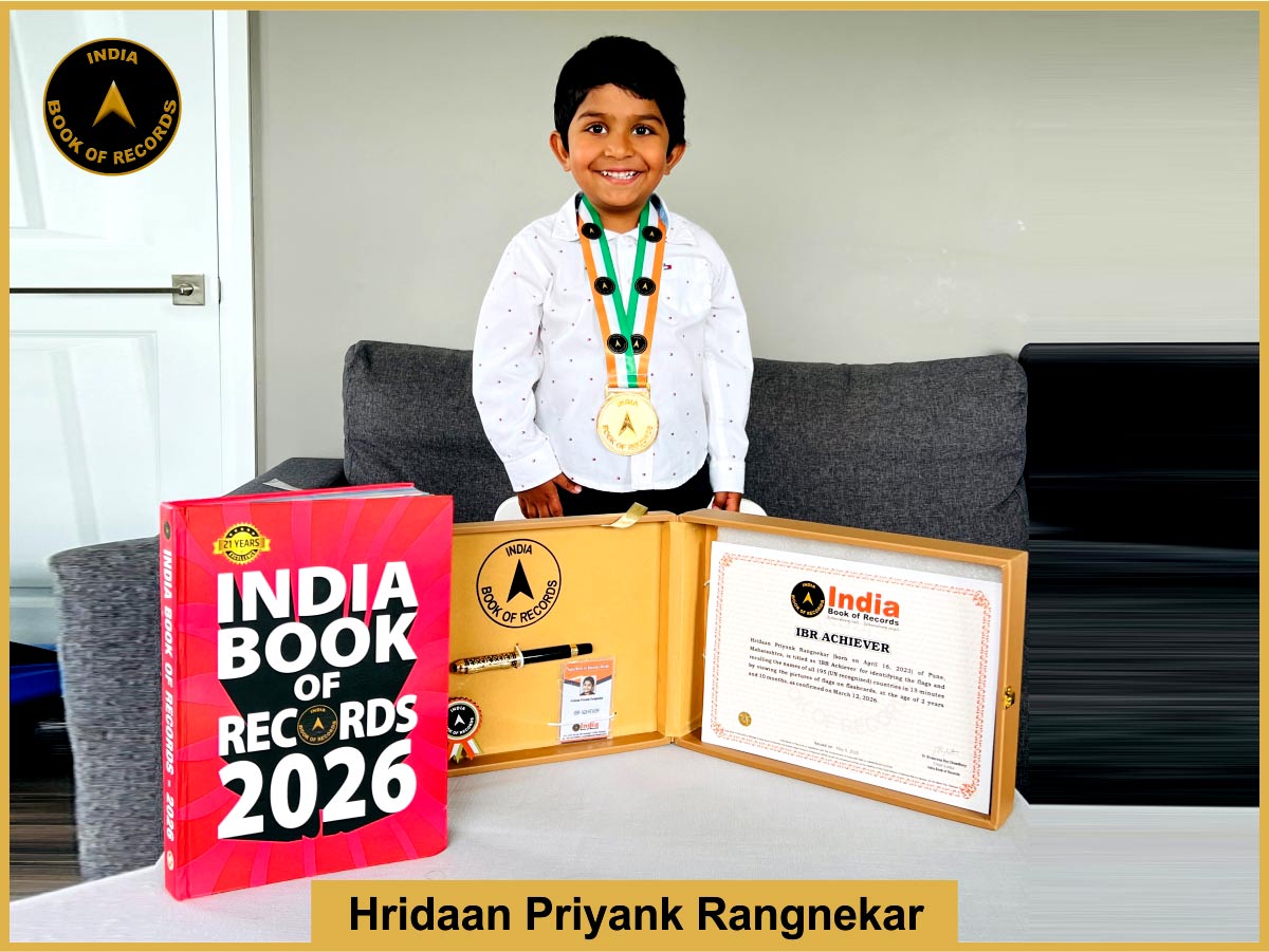 Hridaan Priyank Rangnekar – IBR Achiever