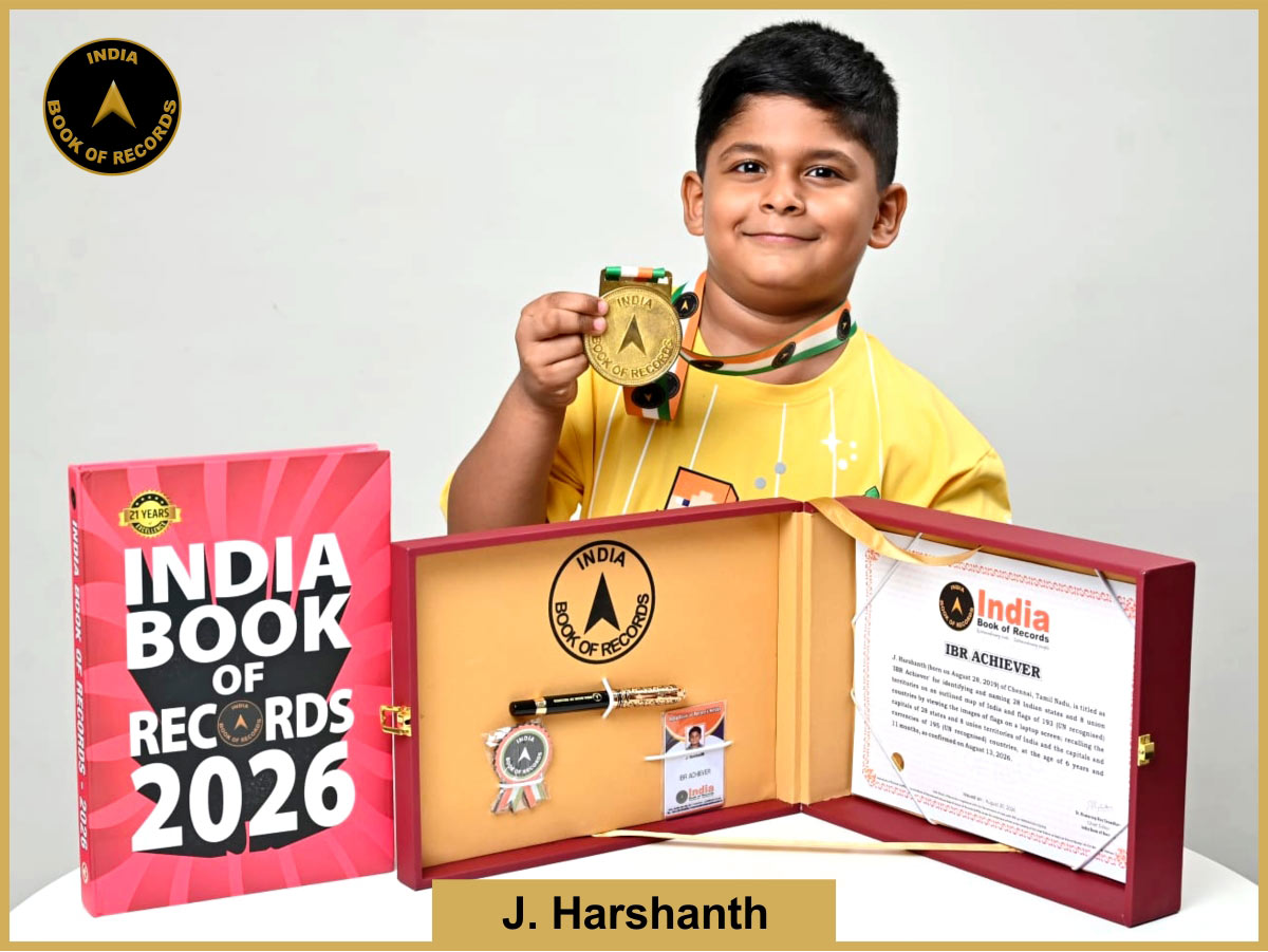 J. Harshanth – IBR Achiever