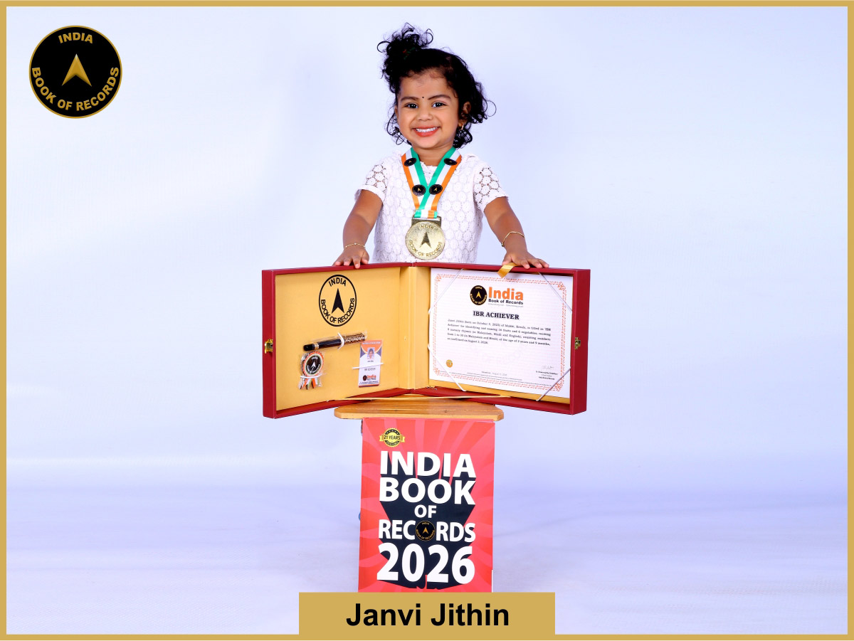 Janvi Jithin – IBR Achiever