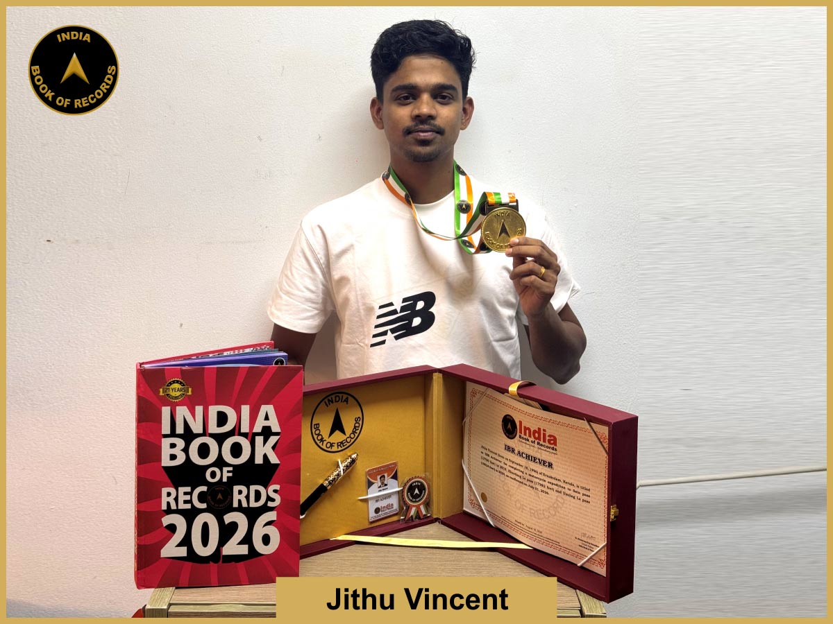Jithu Vincent – IBR Achiever