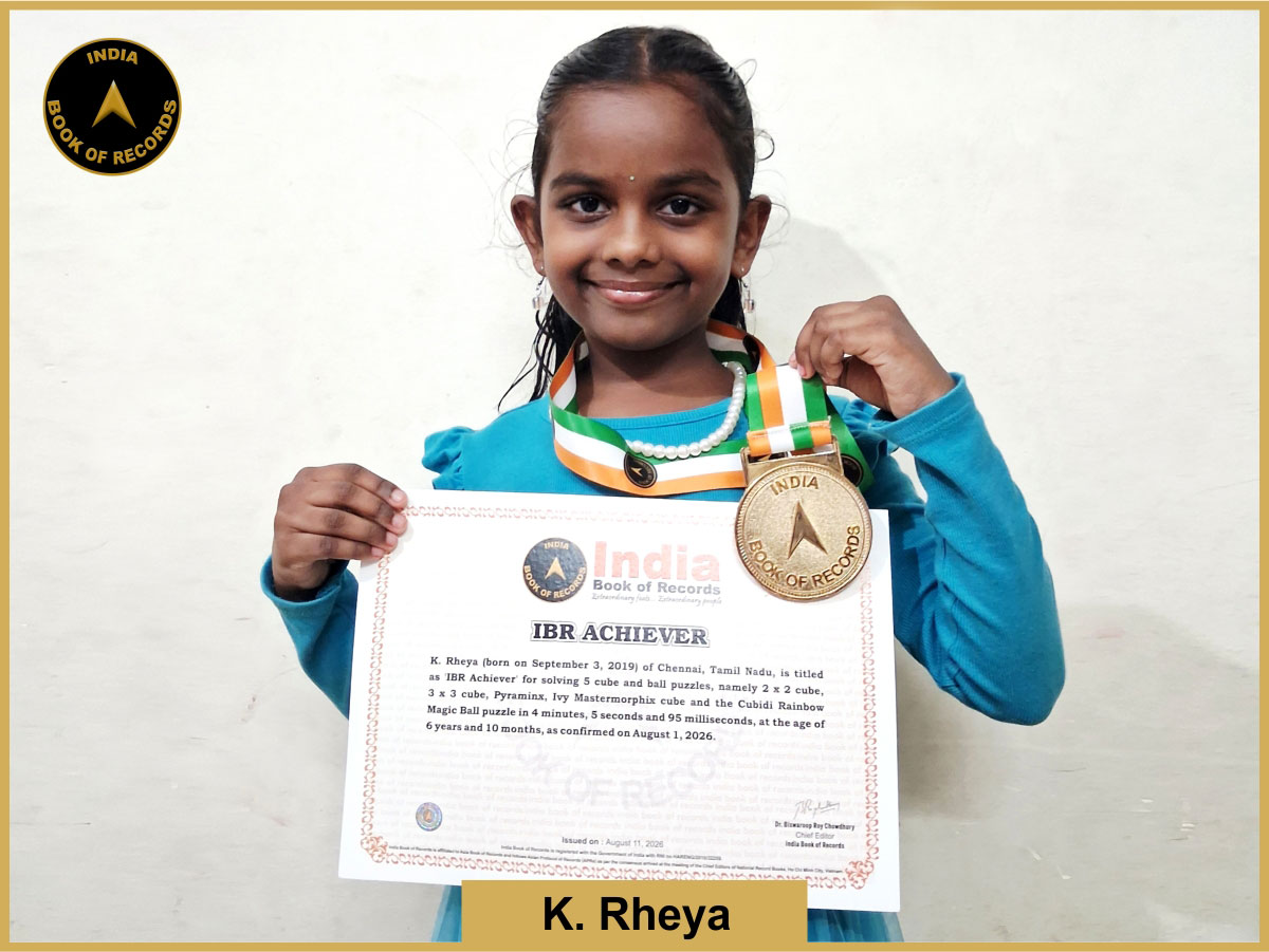 K. Rheya – IBR Achiever