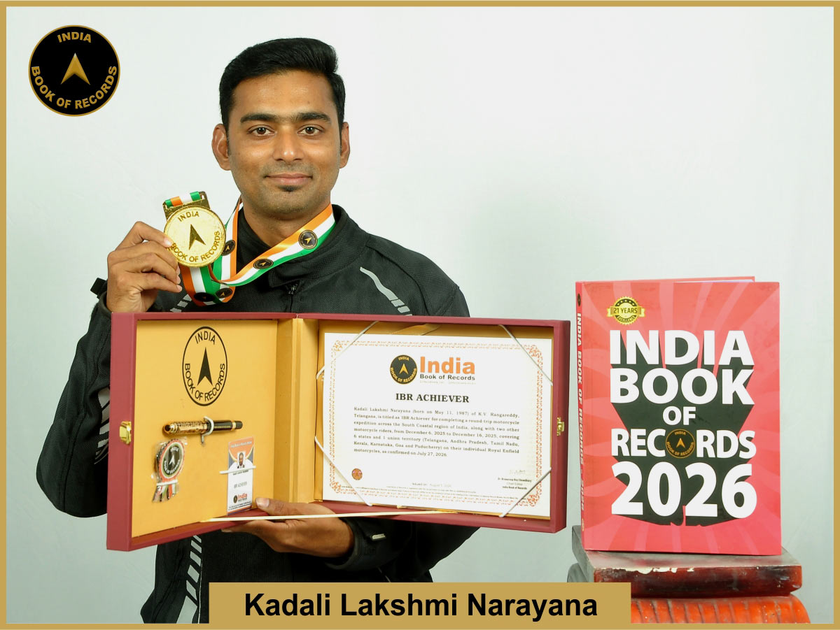 Kadali Lakshmi Narayana – IBR Achiever