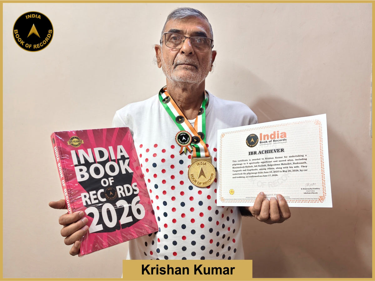 Krishan Kumar – IBR Achiever