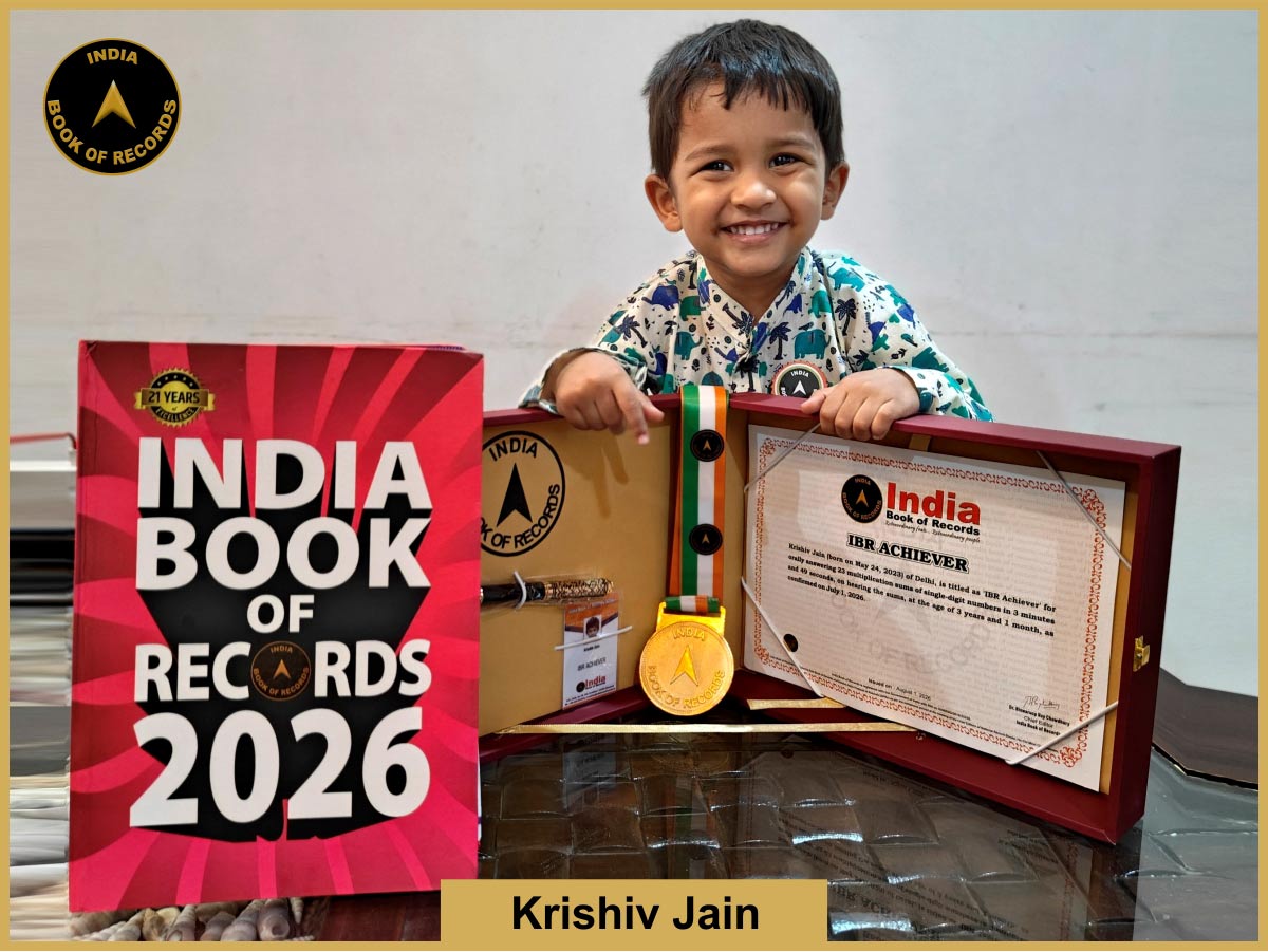 Krishiv Jain – IBR Achiever