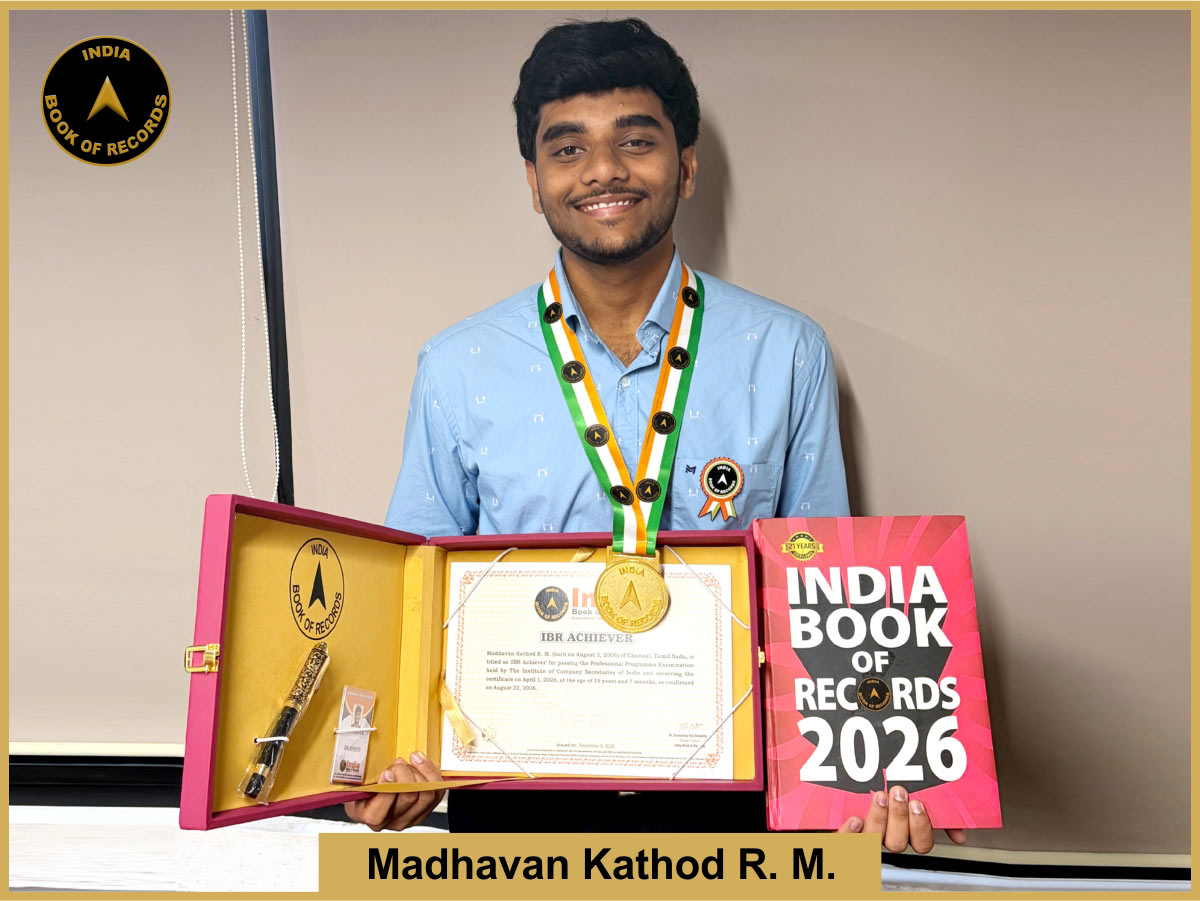Madhavan Kathod R. M. – IBR Achiever