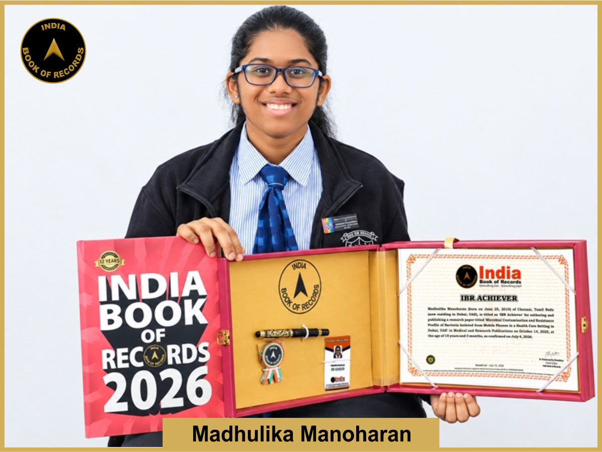 Madhulika Manoharan – IBR Achiever