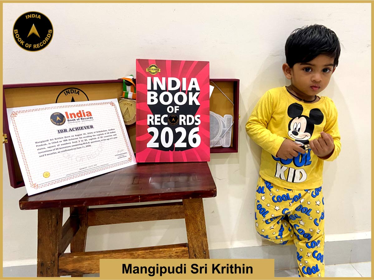 Mangipudi Sri Krithin – IBR Achiever