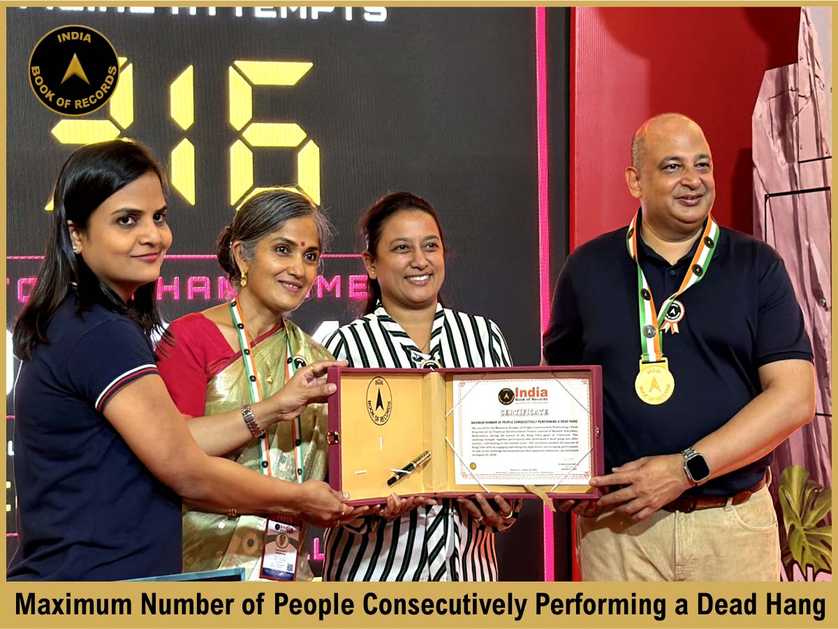 Maximum Number of People Consecutively Performing a Dead Hang