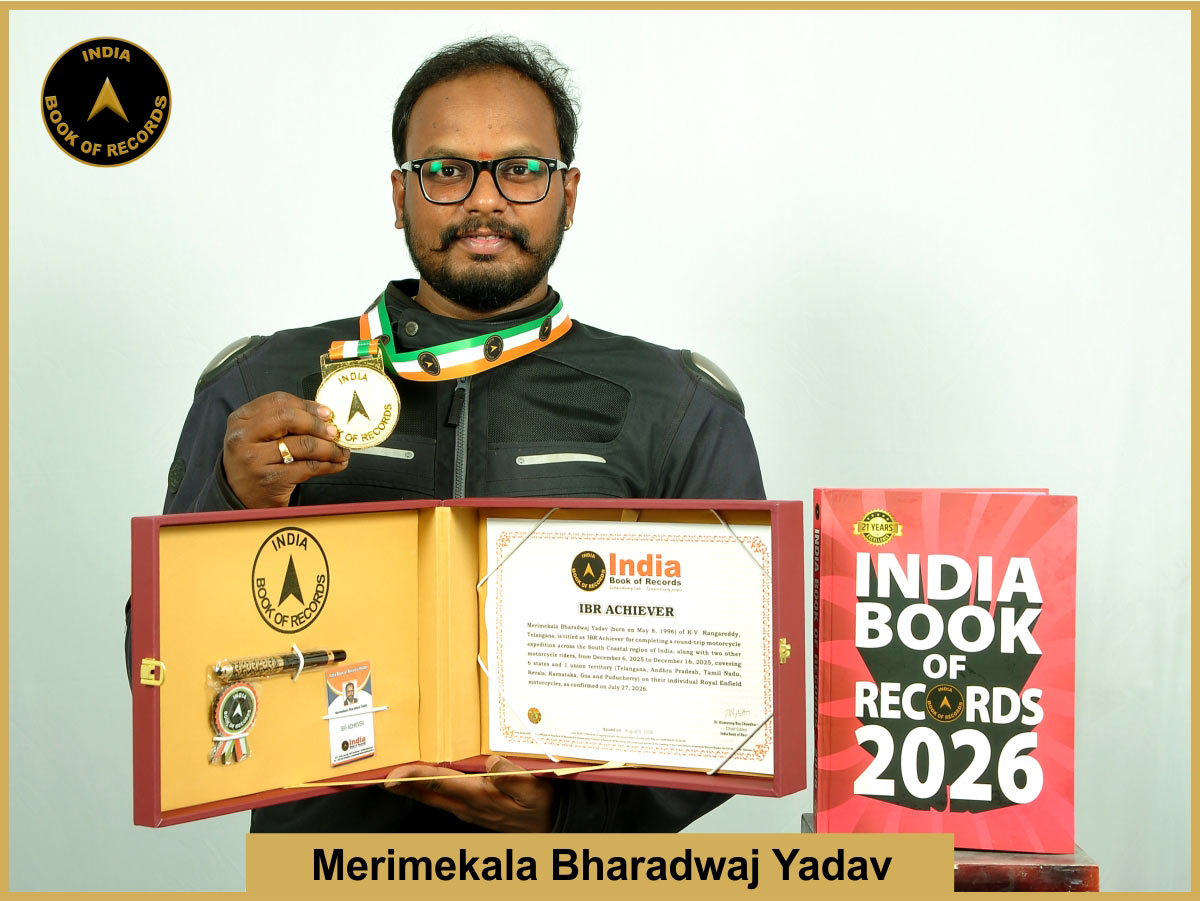 Merimekala Bharadwaj Yadav – IBR Achiever