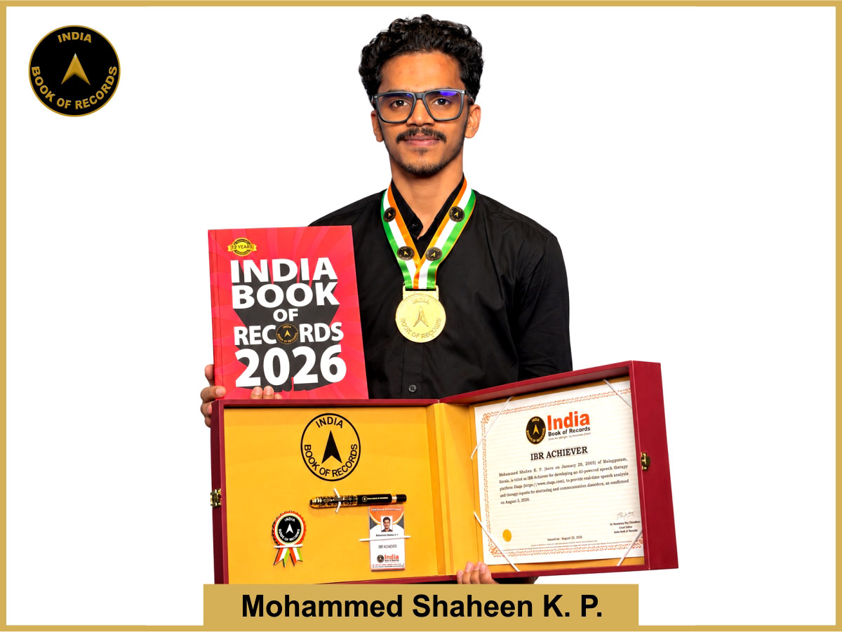Mohammed Shaheen K. P. – IBR Achiever