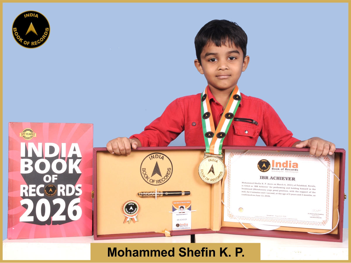 Mohammed Shefin K. P. – IBR Achiever