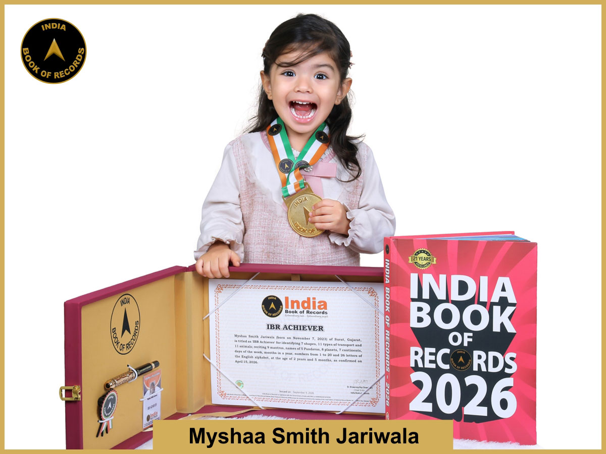 Myshaa Smith Jariwala – IBR Achiever