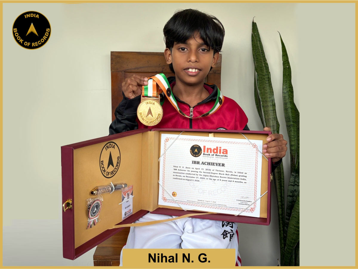 Nihal N. G. – IBR Achiever