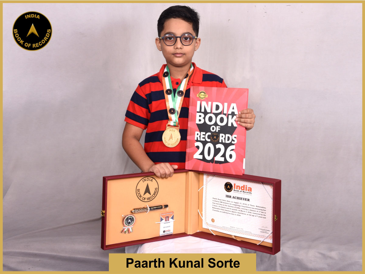 Paarth Kunal Sorte – IBR Achiever