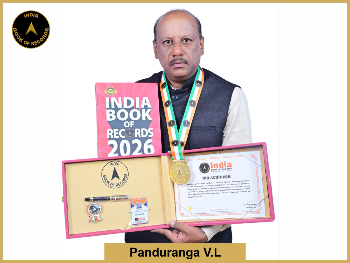 Panduranga V.L – IBR Achiever