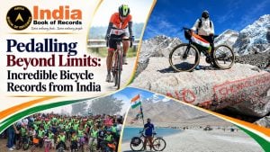 Pedalling Beyond Limits Incredible Bicycle Records from India