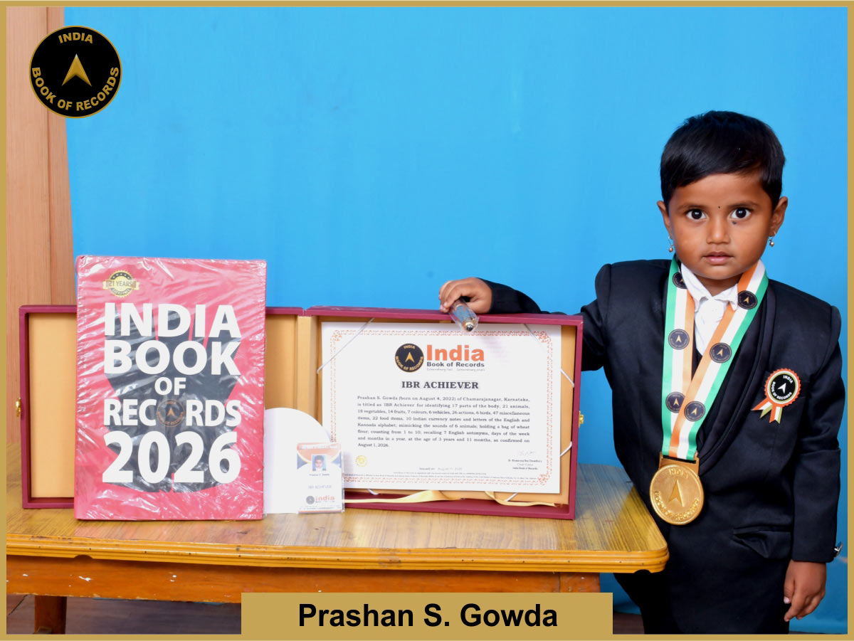 Prashan S. Gowda – IBR Achiever