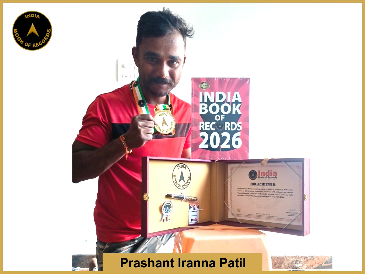 Prashant Iranna Patil – IBR Achiever