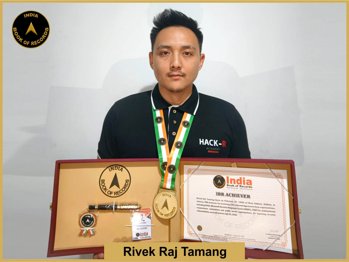 Rivek Raj Tamang – IBR Achiever