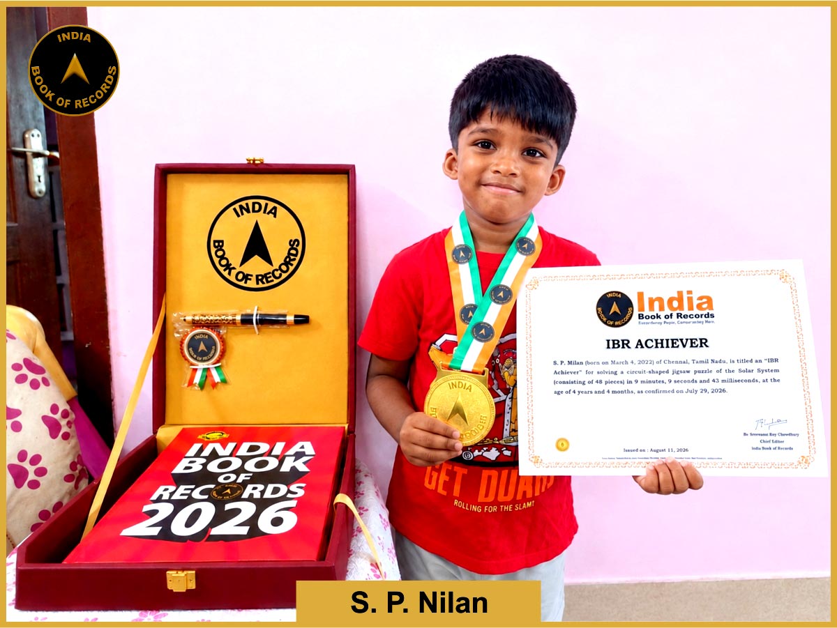 S. P. Nilan – IBR Achiever