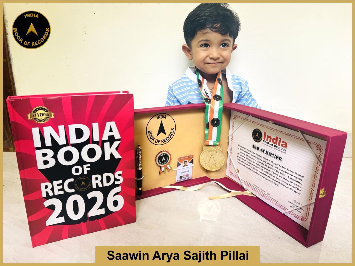 Saawin Arya Sajith Pillai – IBR Achiever