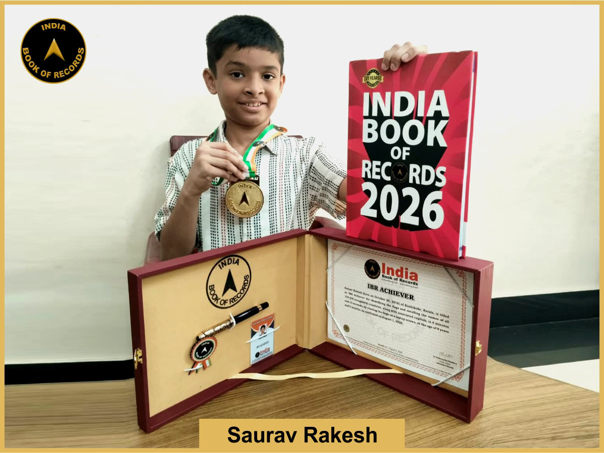 Saurav Rakesh – IBR Achiever