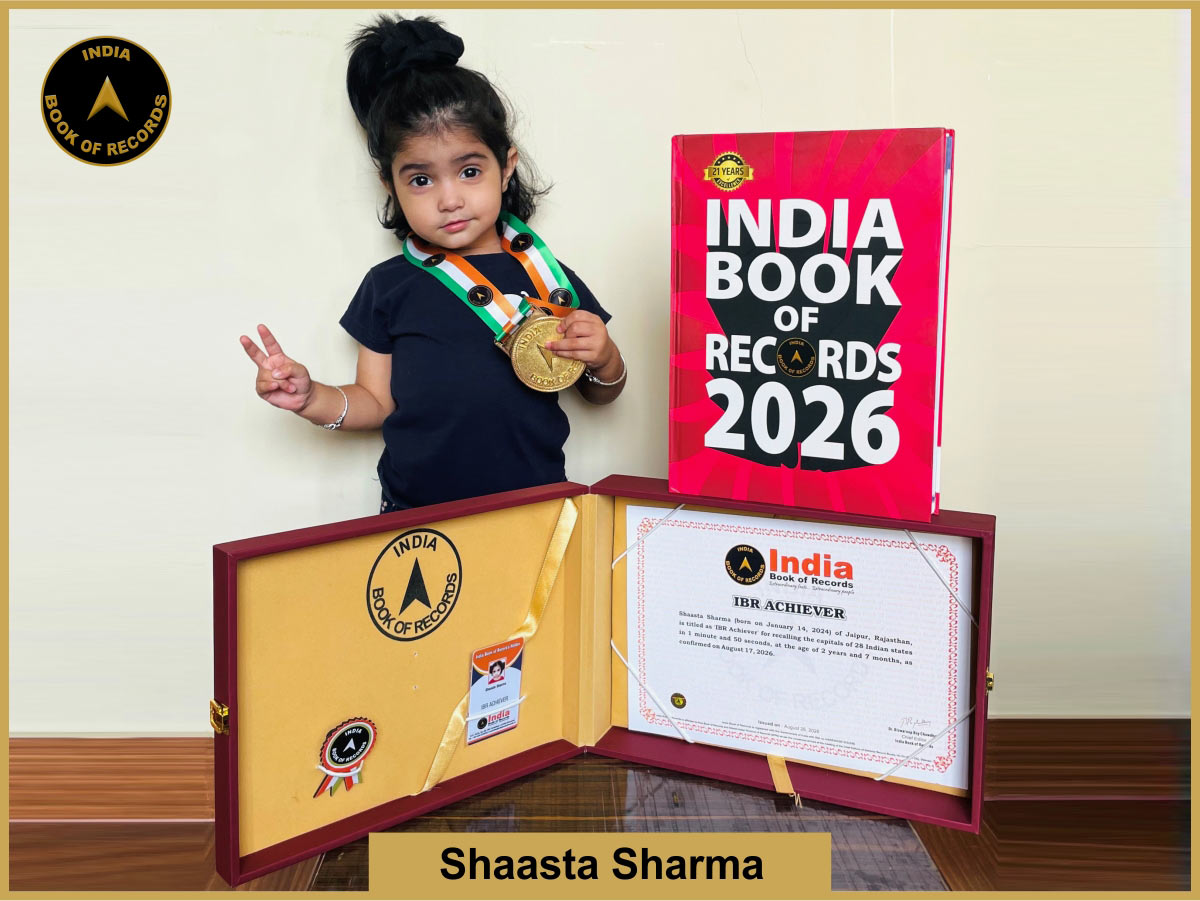 Shaasta Sharma – IBR Achiever