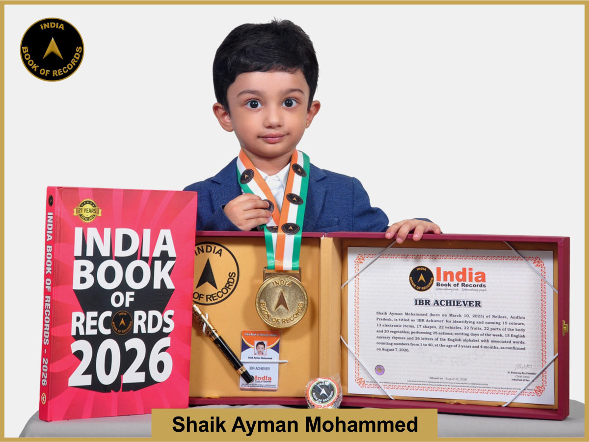 Shaik Ayman Mohammed – IBR Achiever