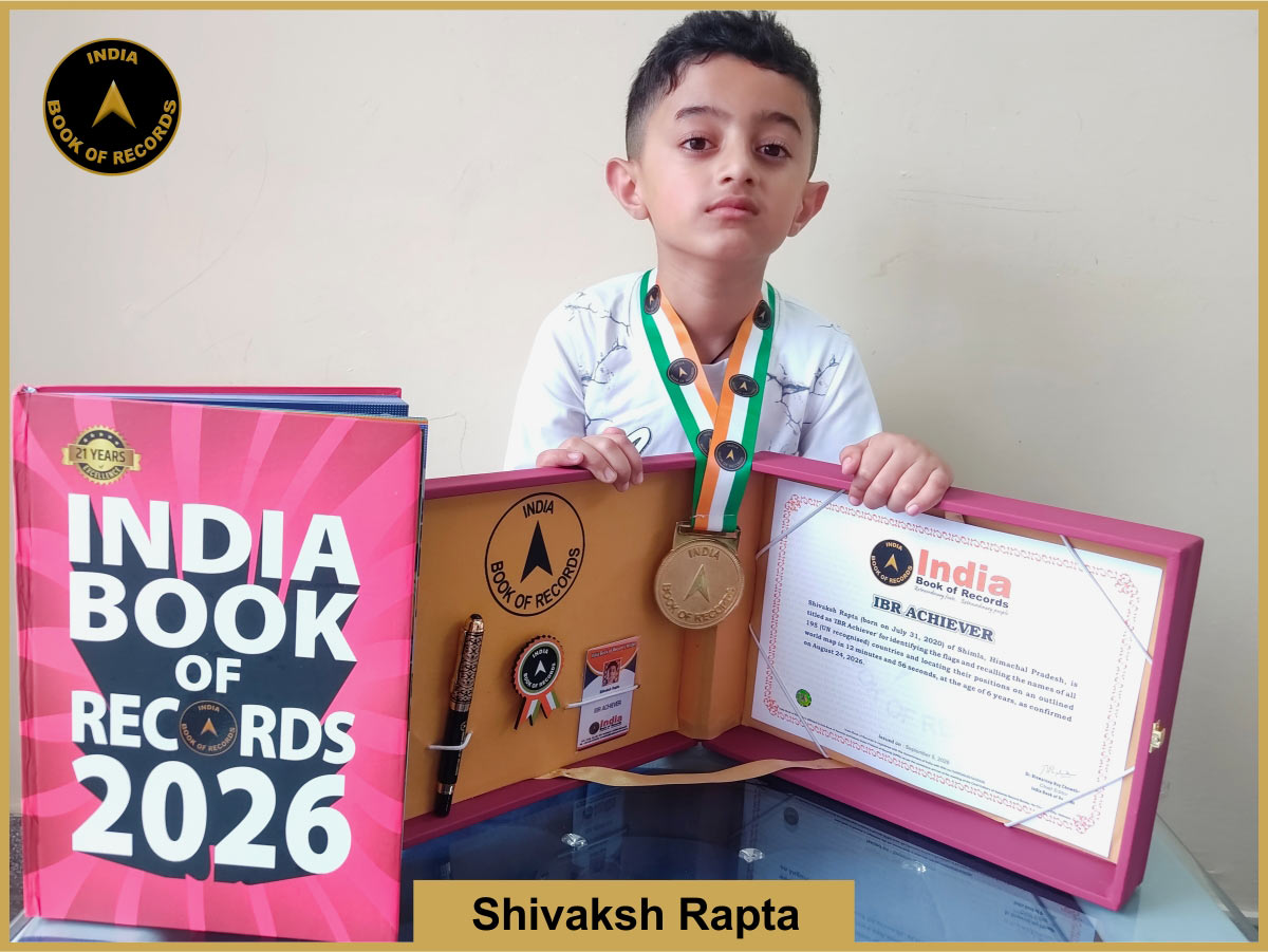 Shivaksh Rapta – IBR Achiever